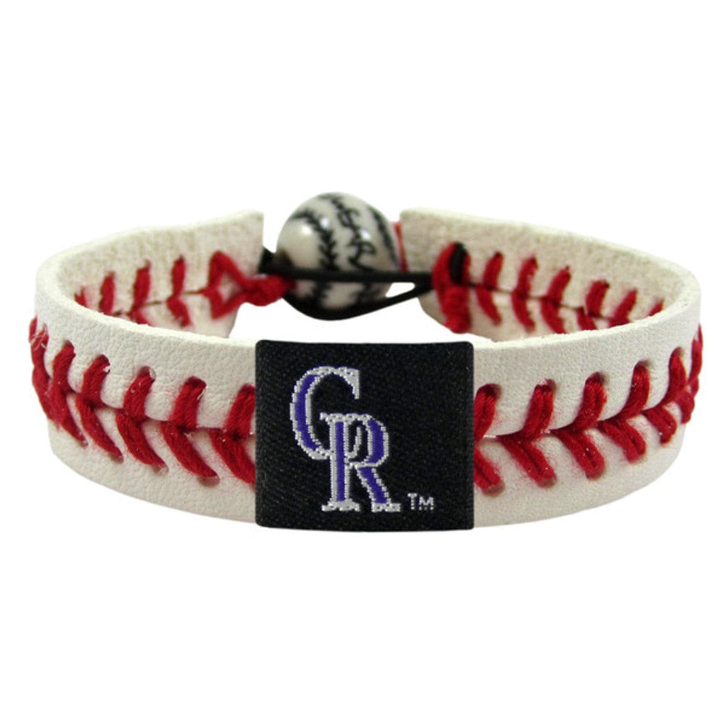 Jewelry Bracelet Classic Colorado Rockies Bracelet Classic Baseball 852246001248