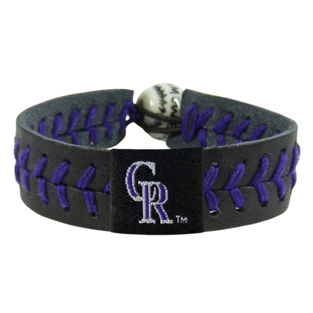 Colorado Rockies Colorado Rockies Bracelet Team Color Baseball CO 844214006904