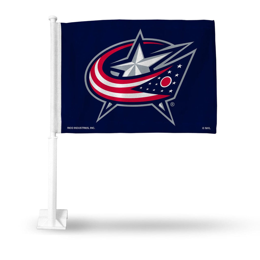 Car Flags Columbus Blue Jackets Flag Car 094746317041