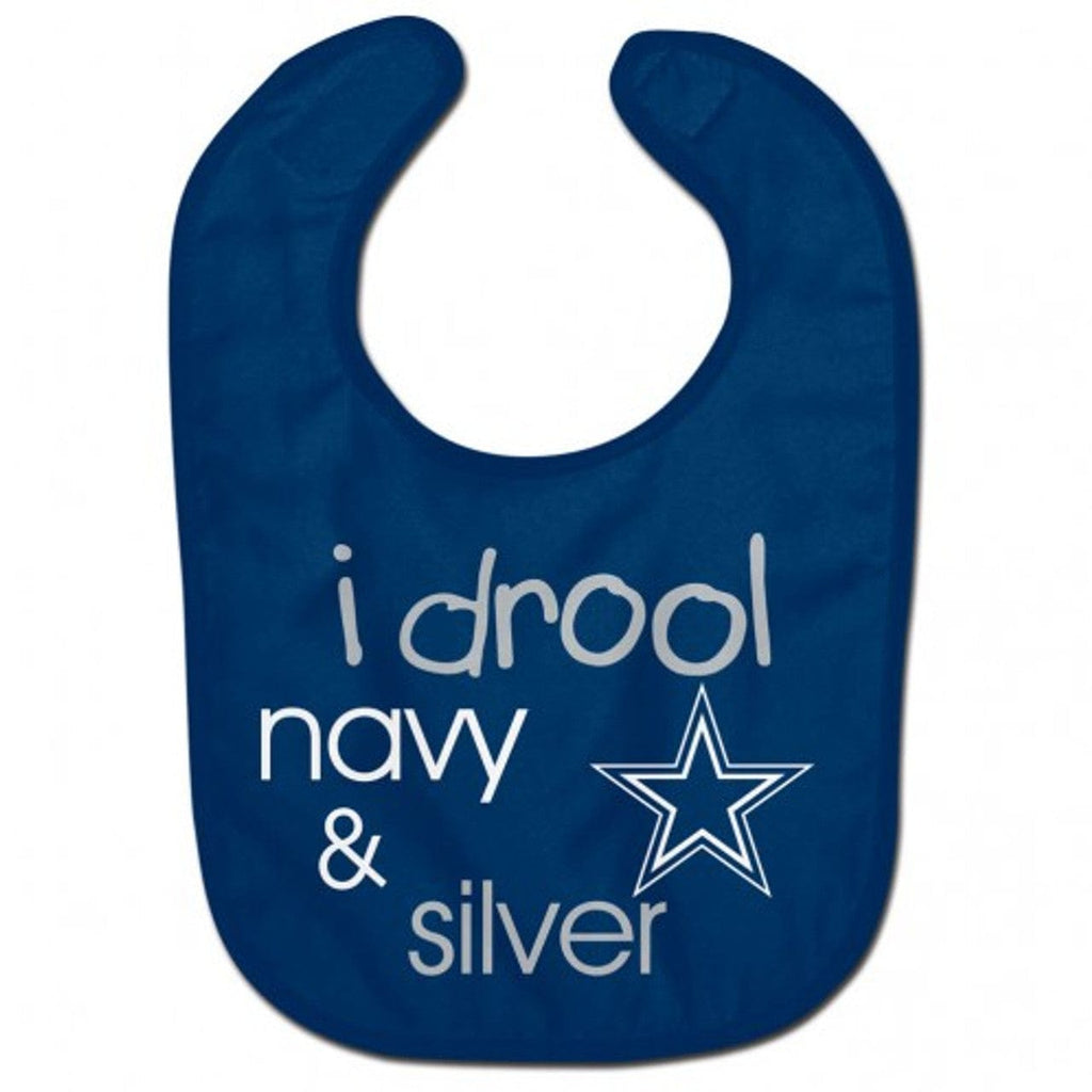 Baby Bib Dallas Cowboys Baby Bib All Pro Style I Drool Design 099606196149