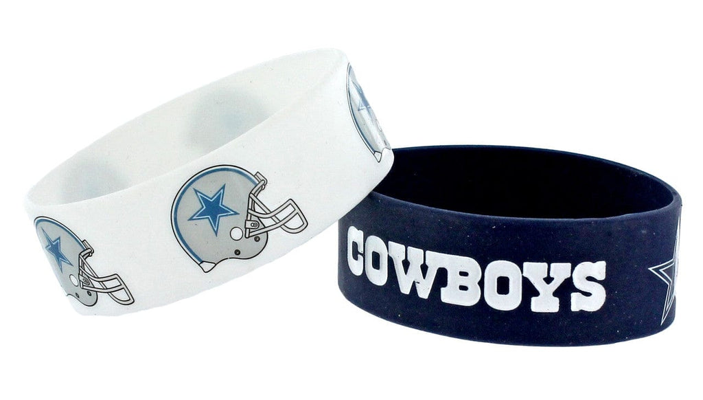 Jewelry Bracelets 2 Packs Dallas Cowboys Bracelets 2 Pack Wide 763264202978