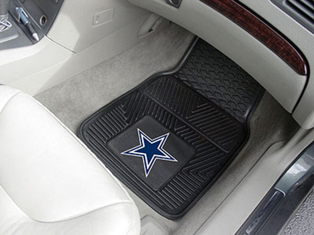 Car Mats Heavy Duty 2 Piece Dallas Cowboys Car Mats Heavy Duty 2 Piece Vinyl 846104082746