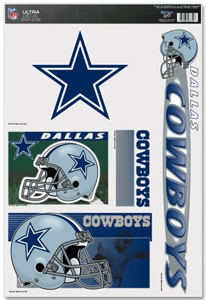 Decal 11x17 Multi Use Dallas Cowboys Decal 11x17 Ultra 032085037503