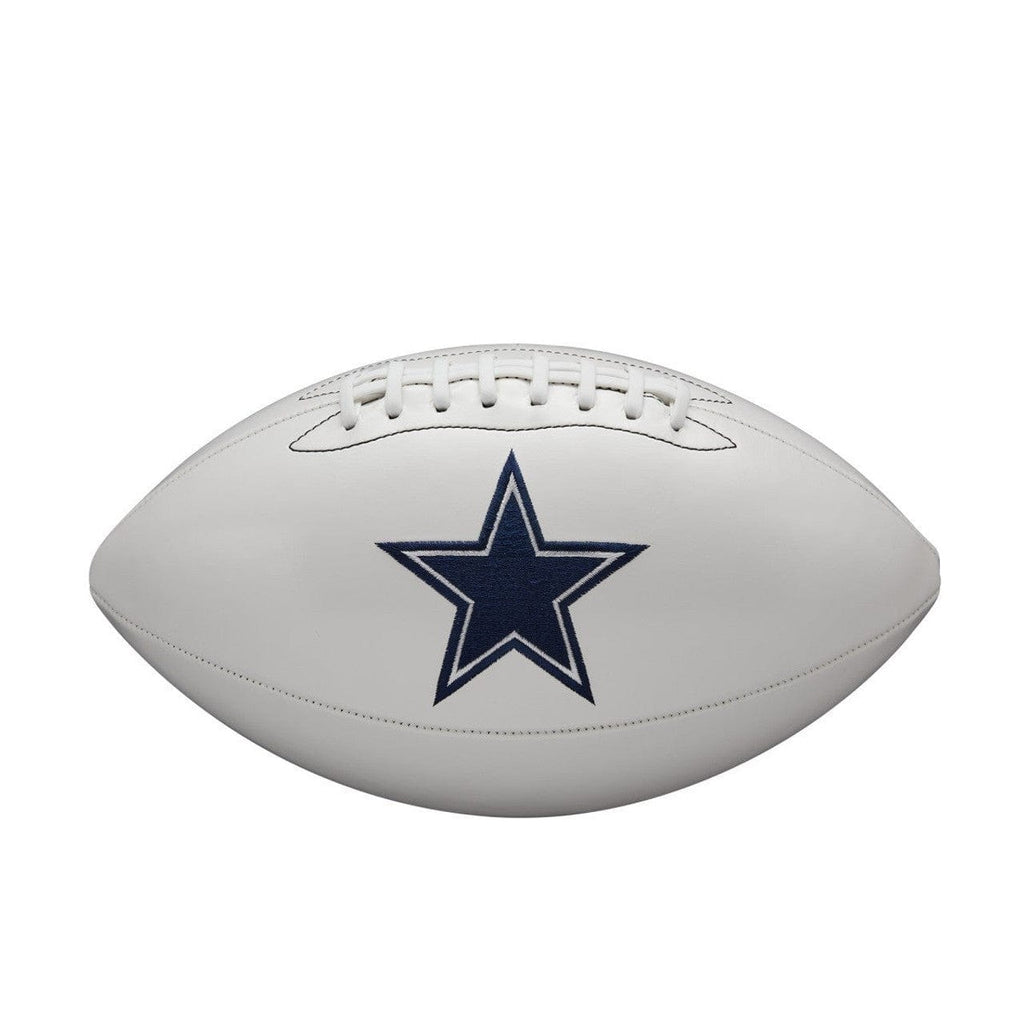 Footballs Signature Series Dallas Cowboys Football Full Size Autographable 887768956523
