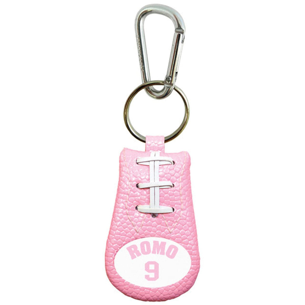 Dallas Cowboys Dallas Cowboys Keychain Pink Jersey Tony Romo Design CO 844214024250