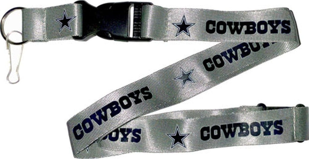 Lanyards Dallas Cowboys Lanyard Silver 763264971348