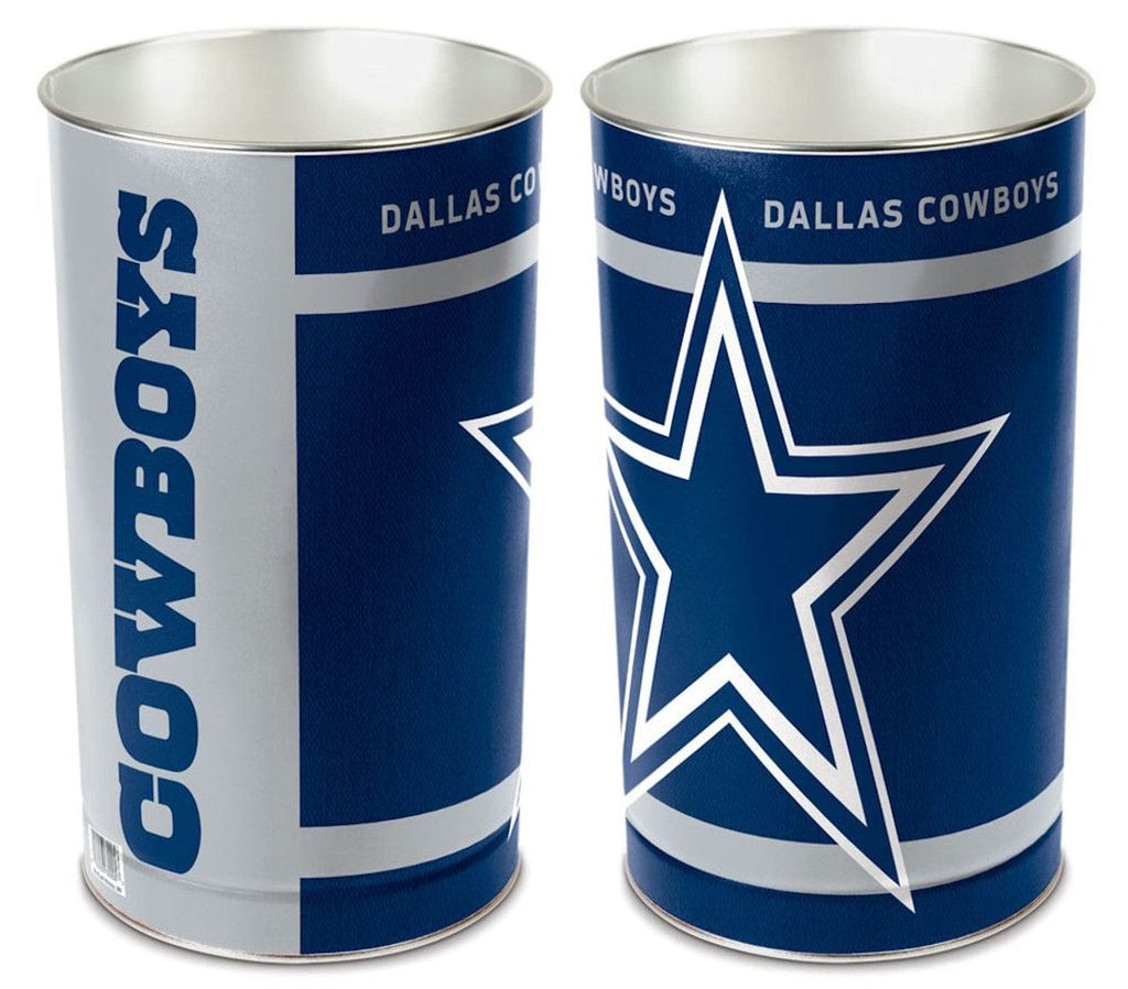 Wastebasket Dallas Cowboys Wastebasket 15 Inch 010943820030