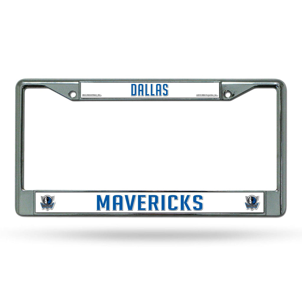 License Frame Chrome Dallas Mavericks License Plate Frame Chrome 094746017286