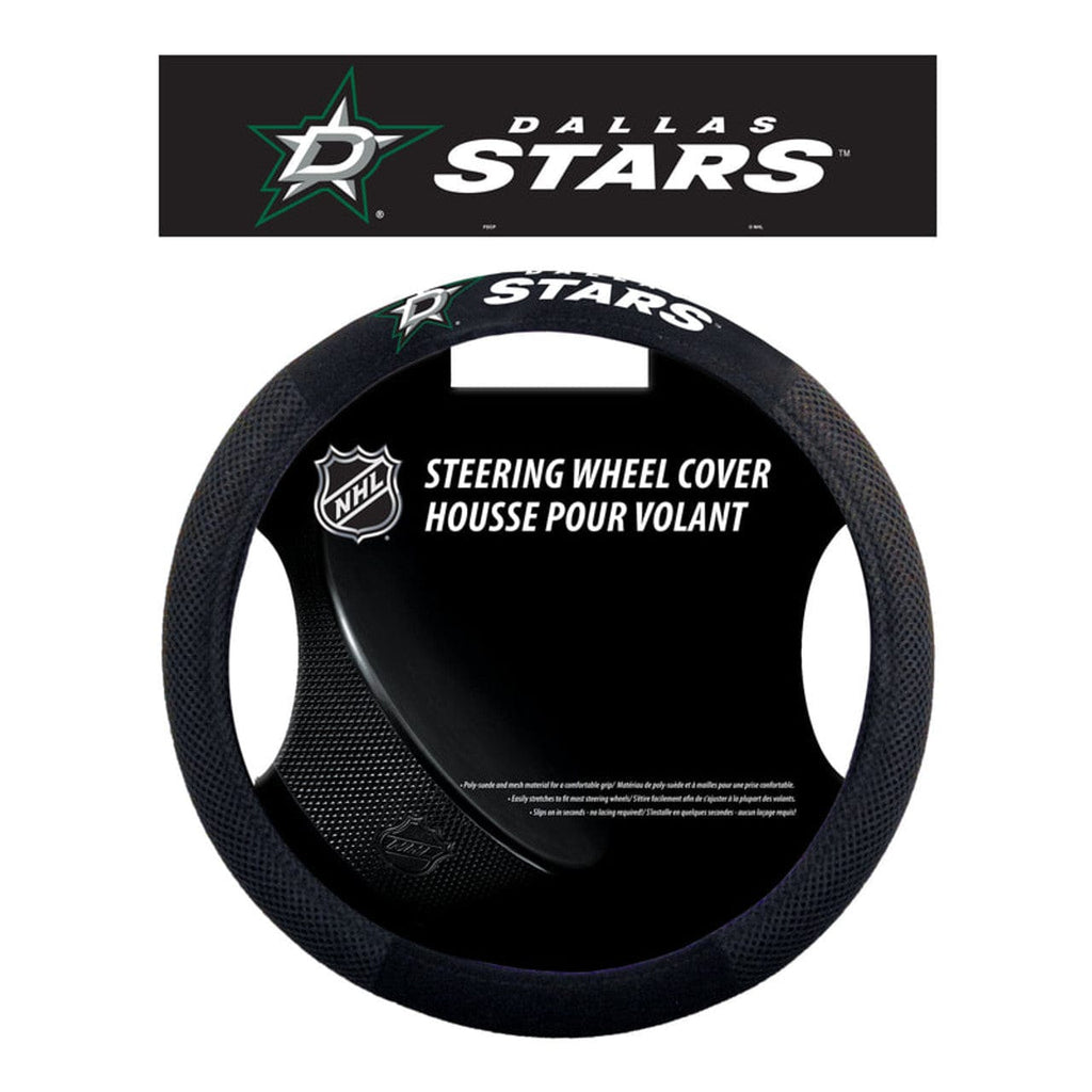 Dallas Stars Dallas Stars Steering Wheel Cover Mesh Style CO 023245885485