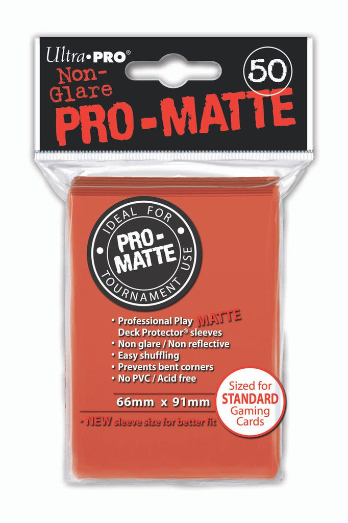 Deck Protector Deck Protectors - Pro-Matte - Peach (One Pack of 50) 074427841539