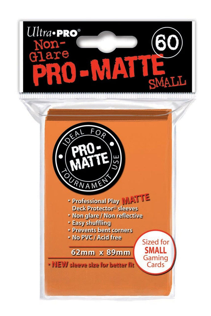 Deck Protector Deck Protectors - Pro Matte - Small Size - Orange (One Pack of 60) 074427842666