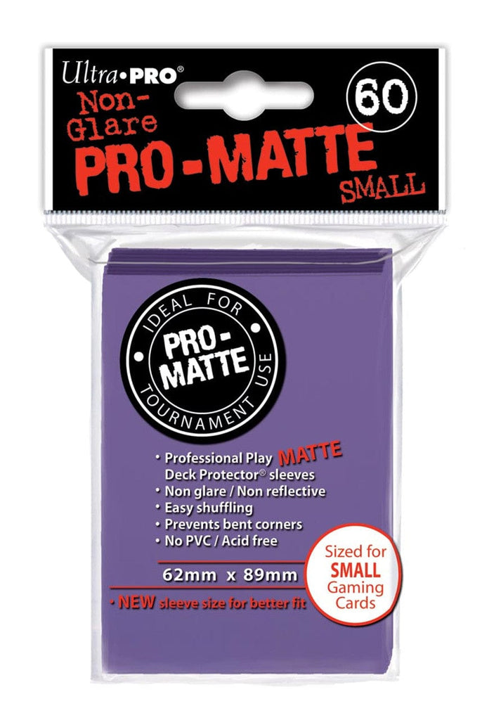 Deck Protector Deck Protectors - Pro Matte - Small Size - Purple (One Pack of 60) 074427842697