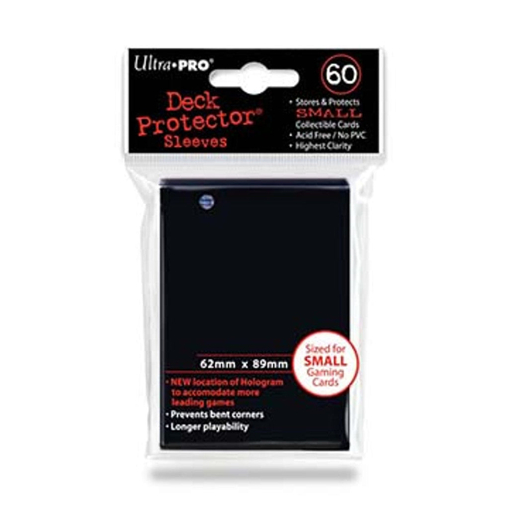 Deck Protector Deck Protectors - Small Size - Black (One Pack of 60) 074427829643