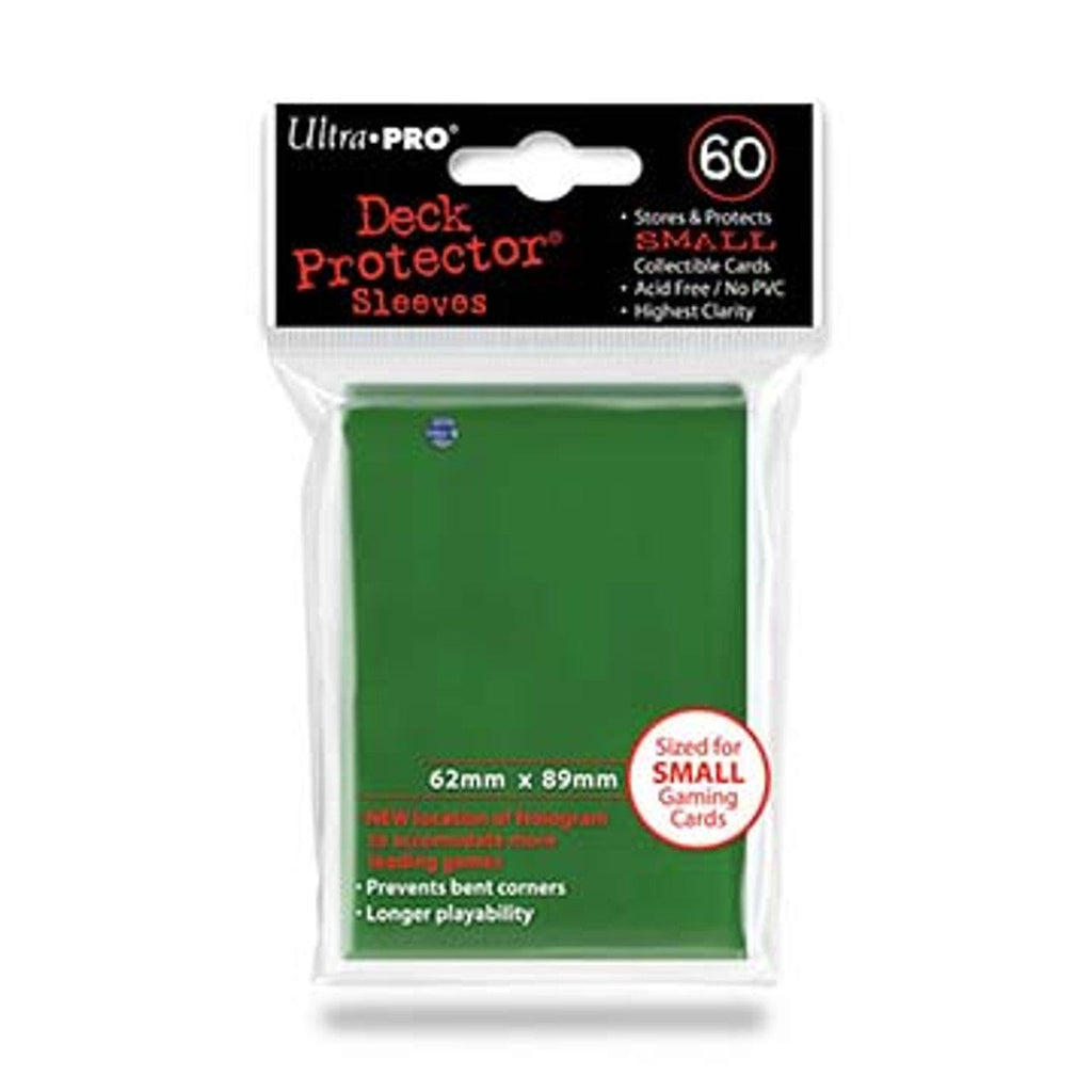 Deck Protector Deck Protectors - Small Size - Green (One Pack of 60) 074427829667