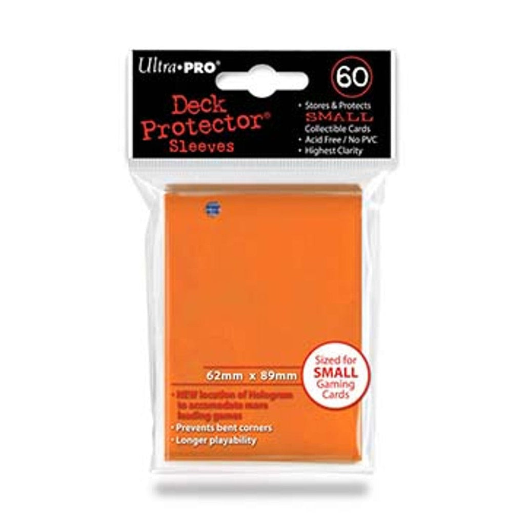 Deck Protector Deck Protectors - Small Size - Orange (One Pack of 60) 074427829681