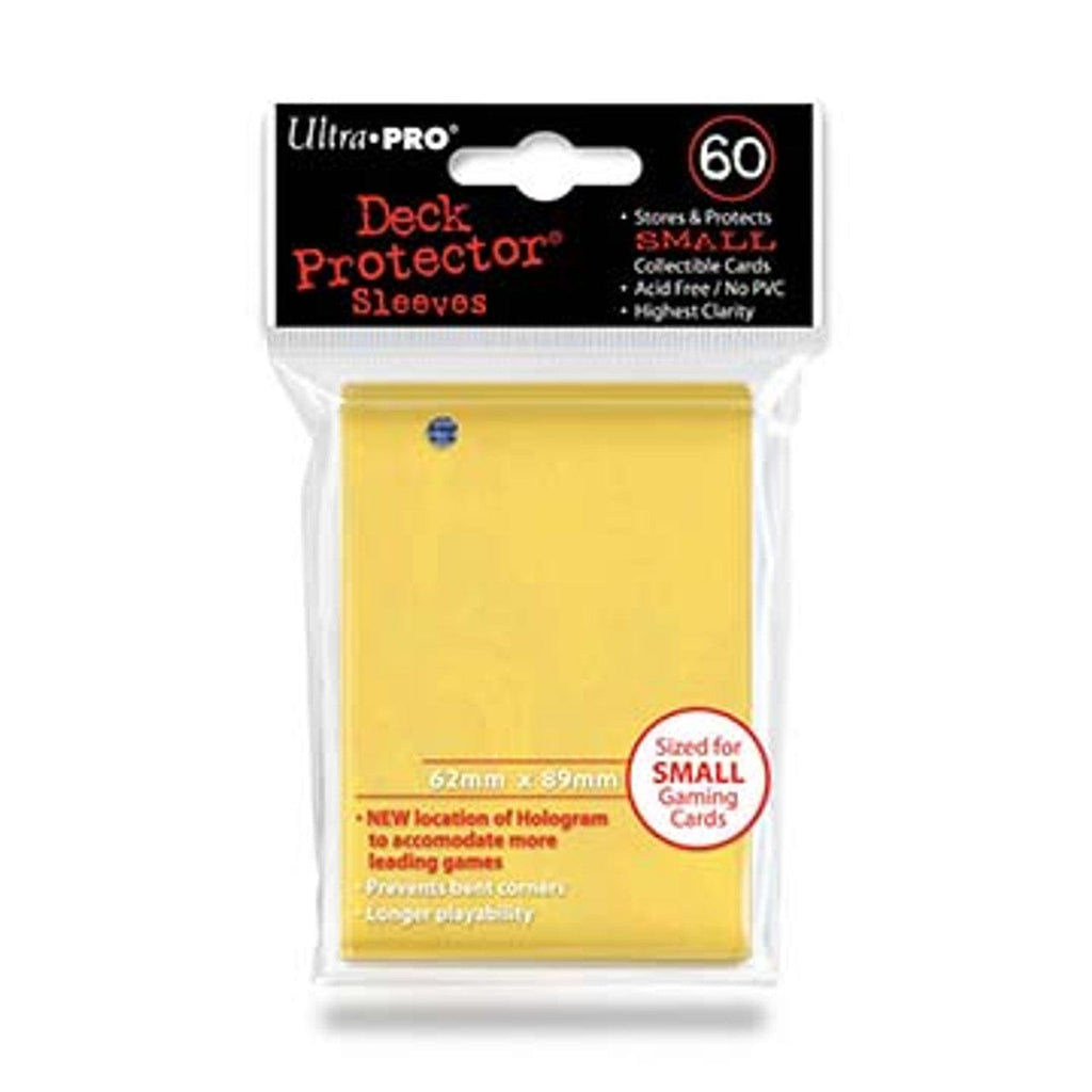 Deck Protector Deck Protectors - Small Size - Yellow (One Pack of 60) 074427829704