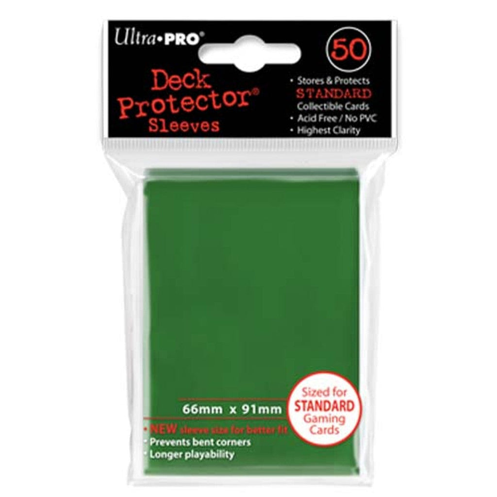 Deck Protector Deck Protectors - Solid - Green (One Pack of 50) 074427826710