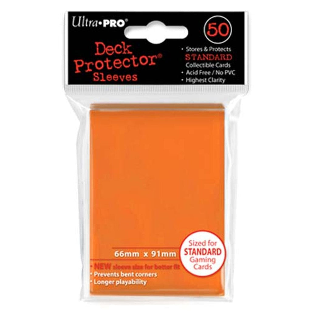 Deck Protector Deck Protectors - Solid - Orange (One Pack of 50) 074427826734