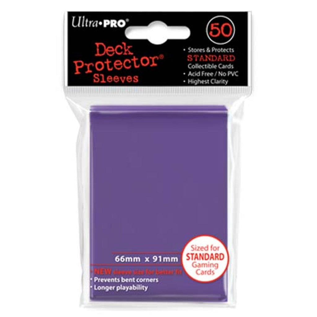 Deck Protector Deck Protectors - Solid - Purple (One Pack of 50) 074427826765