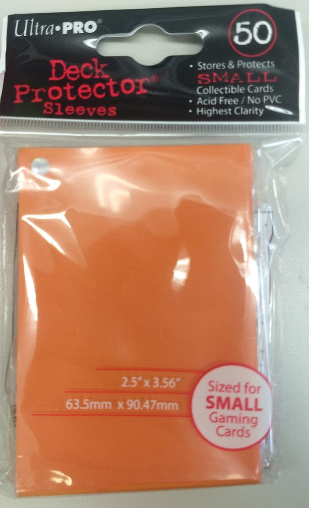 Deck Protector Deck Protectors - U/P Small Size- Orange (12 packs of 50) 074427822606