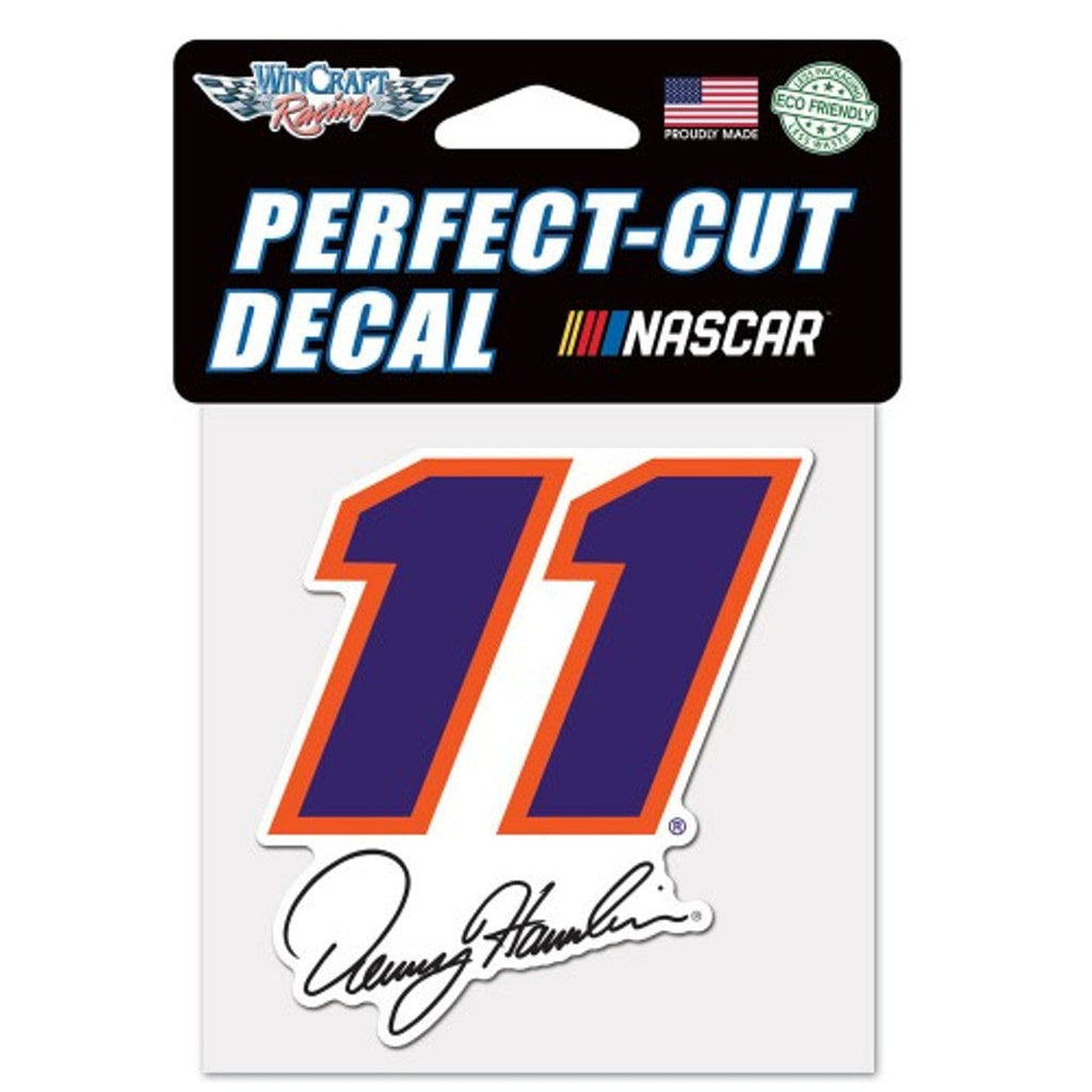 Decal 4x4 Perfect Cut Color Denny Hamlin Decal 4x4 Perfect Cut Color 032085874573