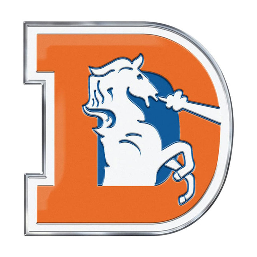 Auto Emblem Color Denver Broncos Auto Emblem Color Alternate Logo 681620266108