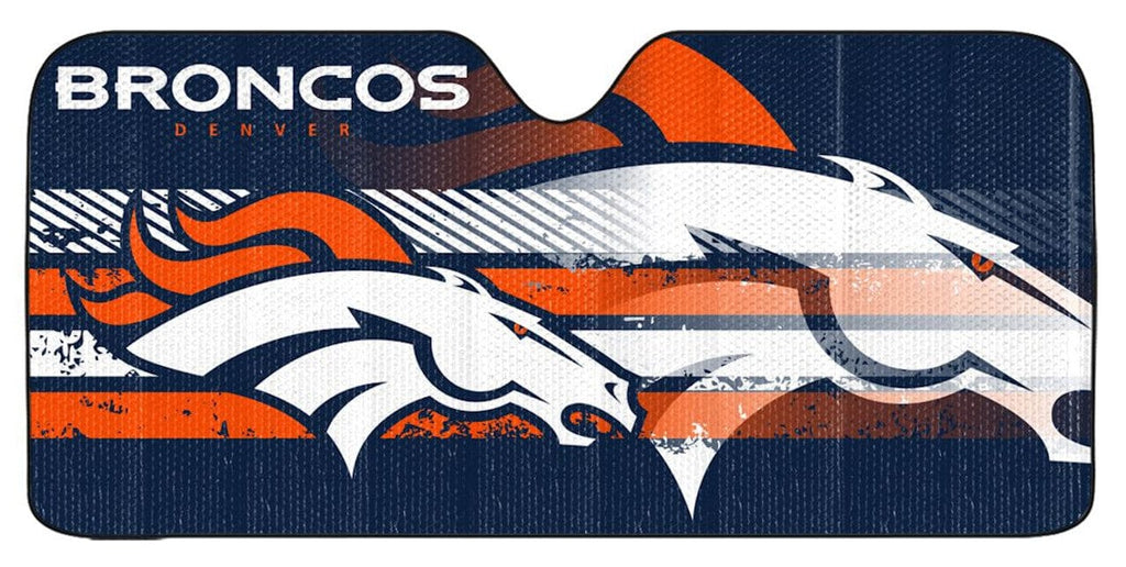 Auto Sun Shade Denver Broncos Auto Sun Shade - 59"x27" 681620801101