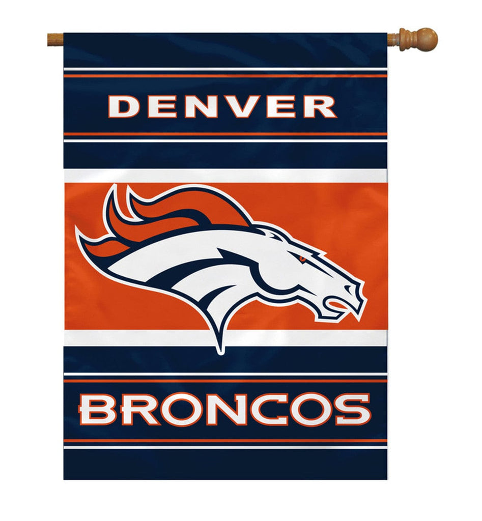 Denver Broncos Denver Broncos Banner 28x40 House Flag Style 2 Sided CO 023245948326