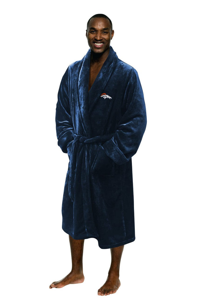 Bathrobe Denver Broncos Bathrobe Size L/XL 087918047754