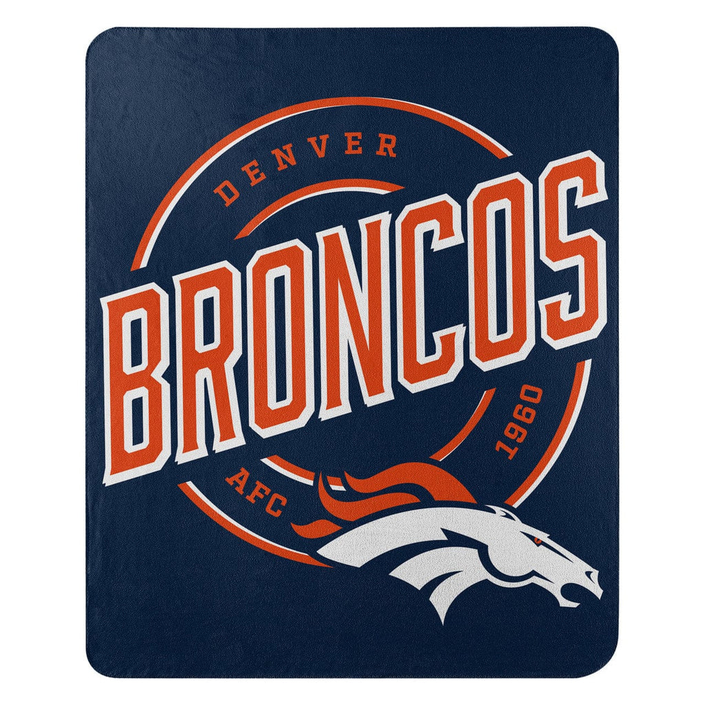 Blankets Fleece Denver Broncos Blanket 50x60 Fleece Campaign Design 190604277042