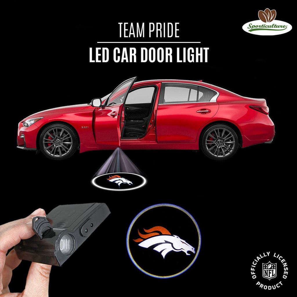 LED Auto Door Light Denver Broncos Car Door Light LED 810028056190