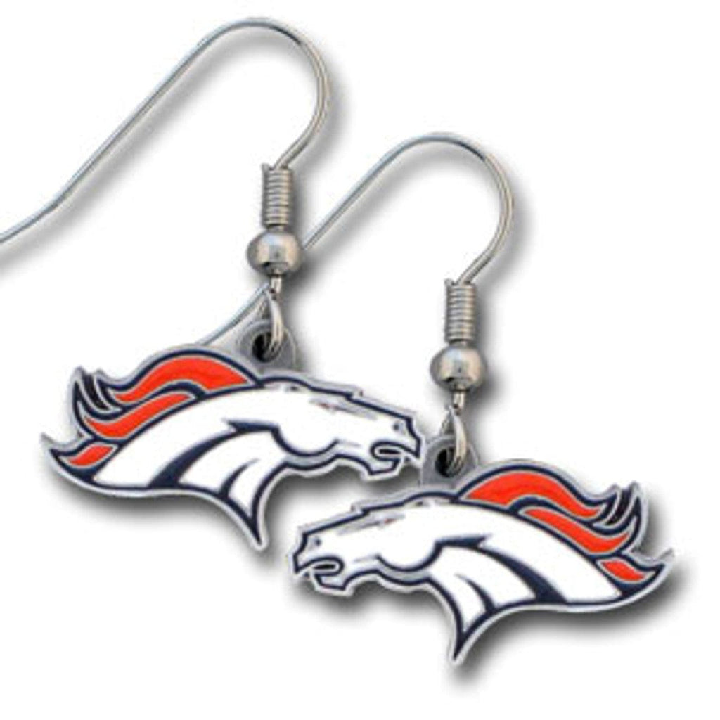 Jewelry Earrings Dangle Denver Broncos Dangle Earrings 754603090219