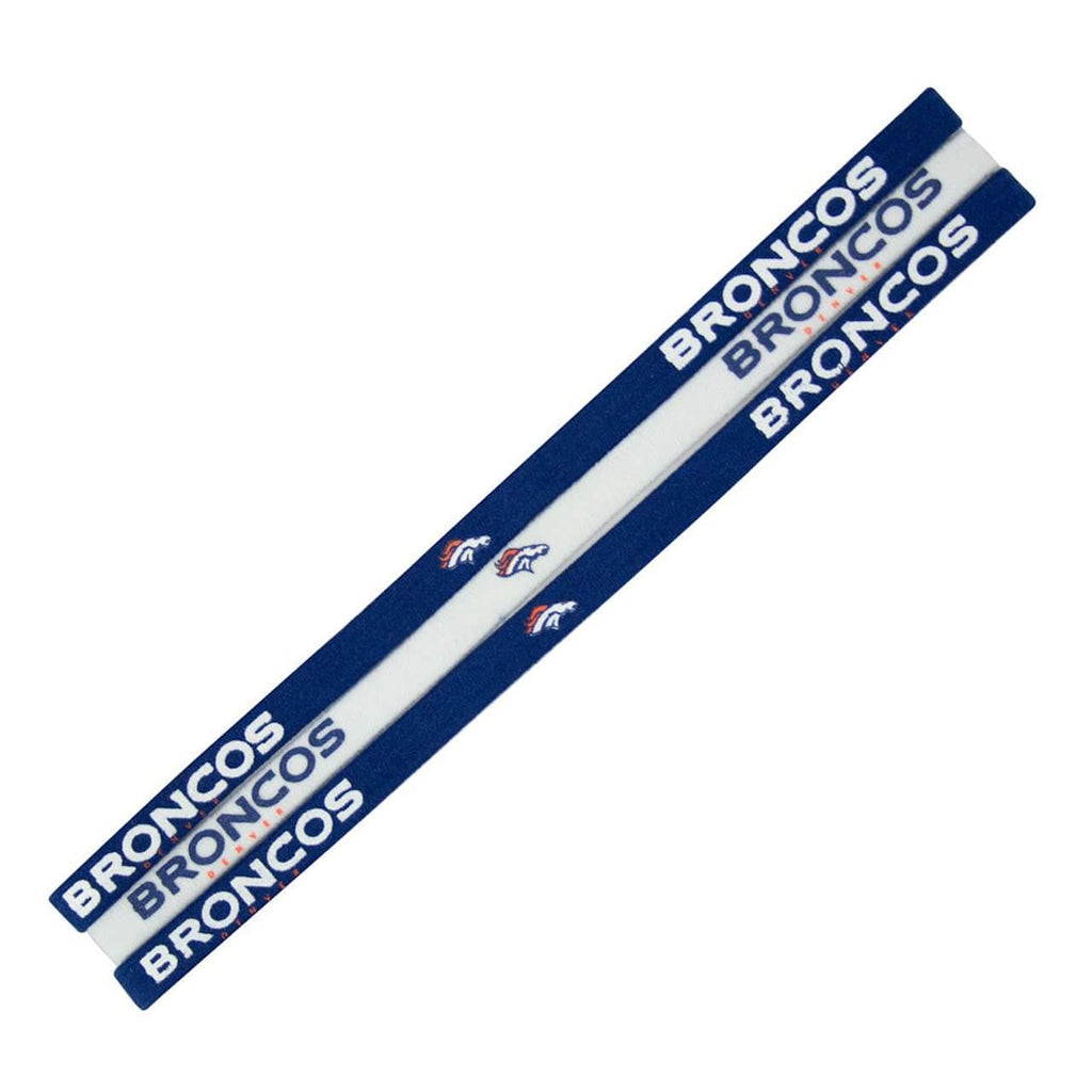 Hair Accessories Denver Broncos Elastic Headbands - Special Order 686699501129