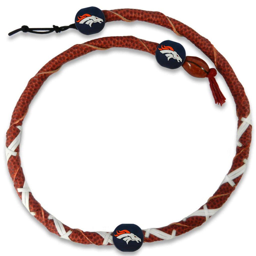 Denver Broncos Denver Broncos Necklace Spiral Football CO 844214025493