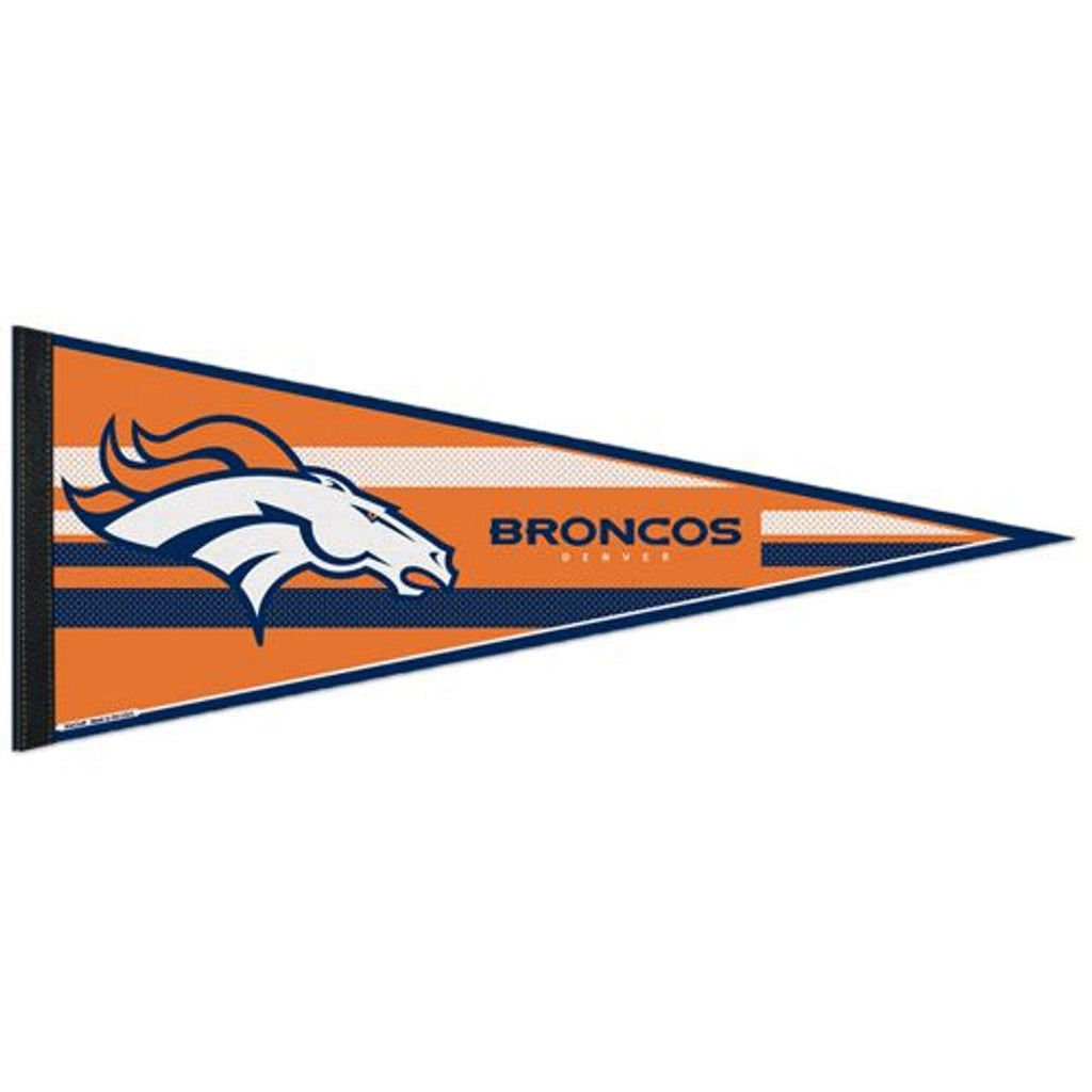 Pennant 12x30 Denver Broncos Pennant 032085637659