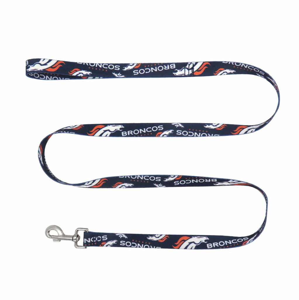 Pet Fan Gear Leash Denver Broncos Pet Leash 1x60 - Special Order 686699841737