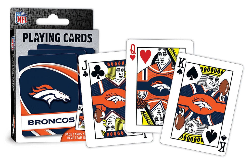 Playing Cards Denver Broncos Playing Cards Logo 705988917158