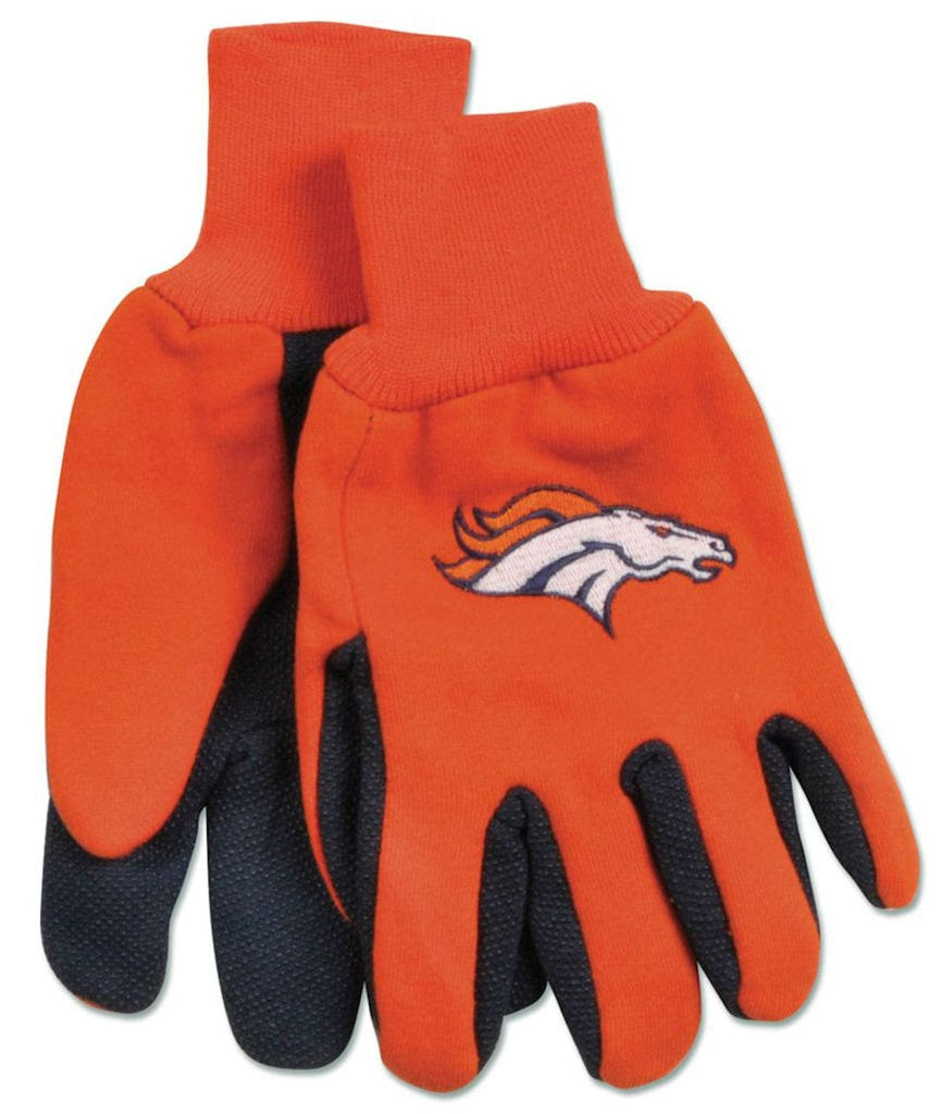 Gloves Denver Broncos Two Tone Youth Size Gloves 099606029874