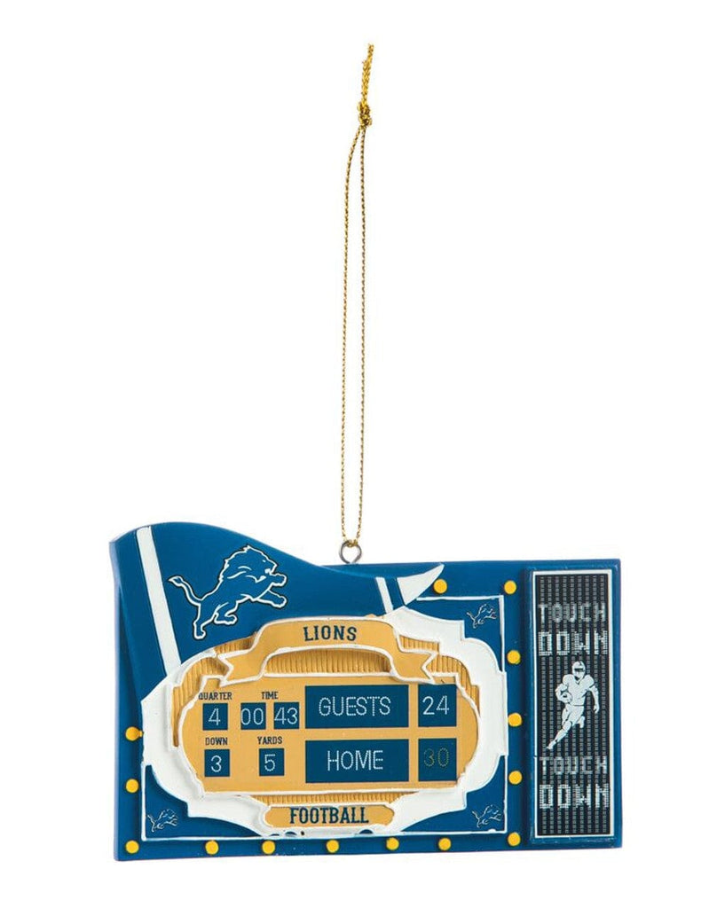 Holidays Detroit Lions Ornament Scoreboard Design 808412319198