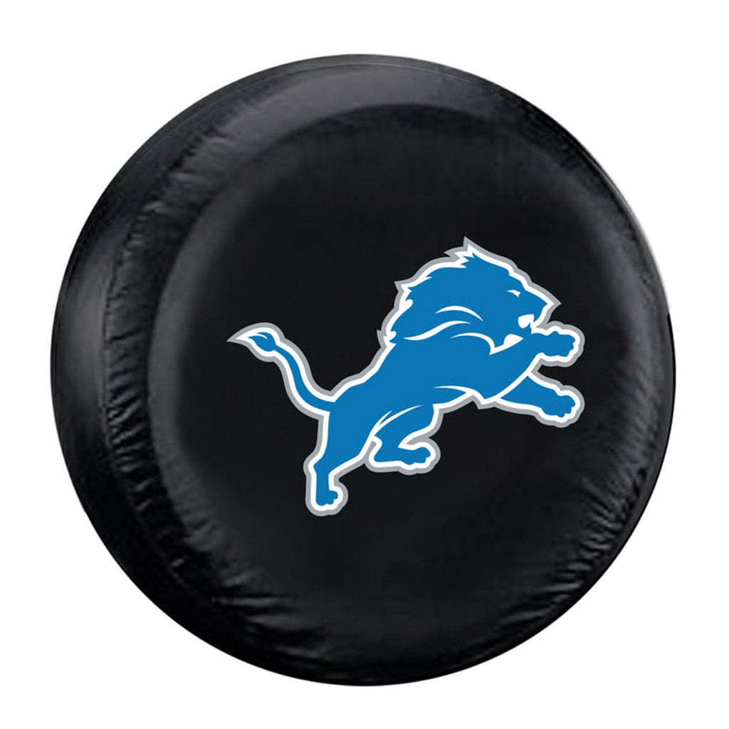 Detroit Lions Detroit Lions Tire Cover Standard Size Black CO 023245984478