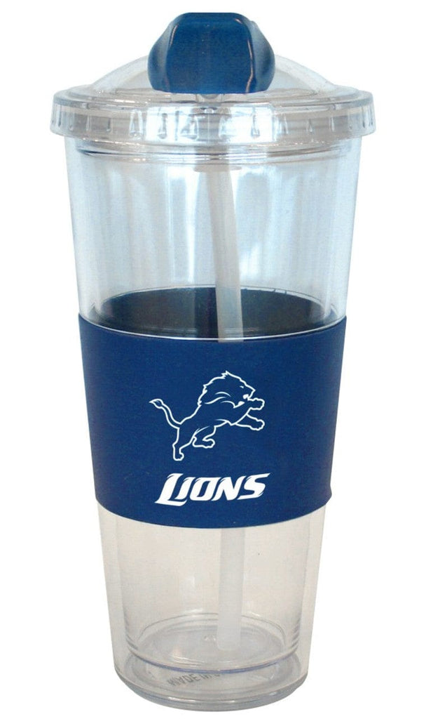 Drink Tumbler Straw Detroit Lions Tumbler No Spill Straw Style 846757201334