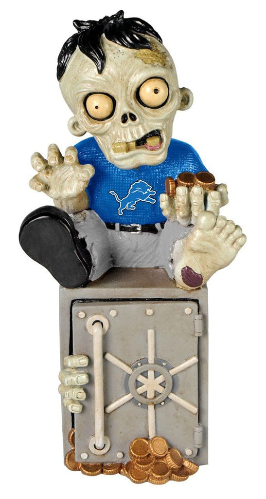 Detroit Lions Detroit Lions Zombie Figurine Bank CO 887849519920