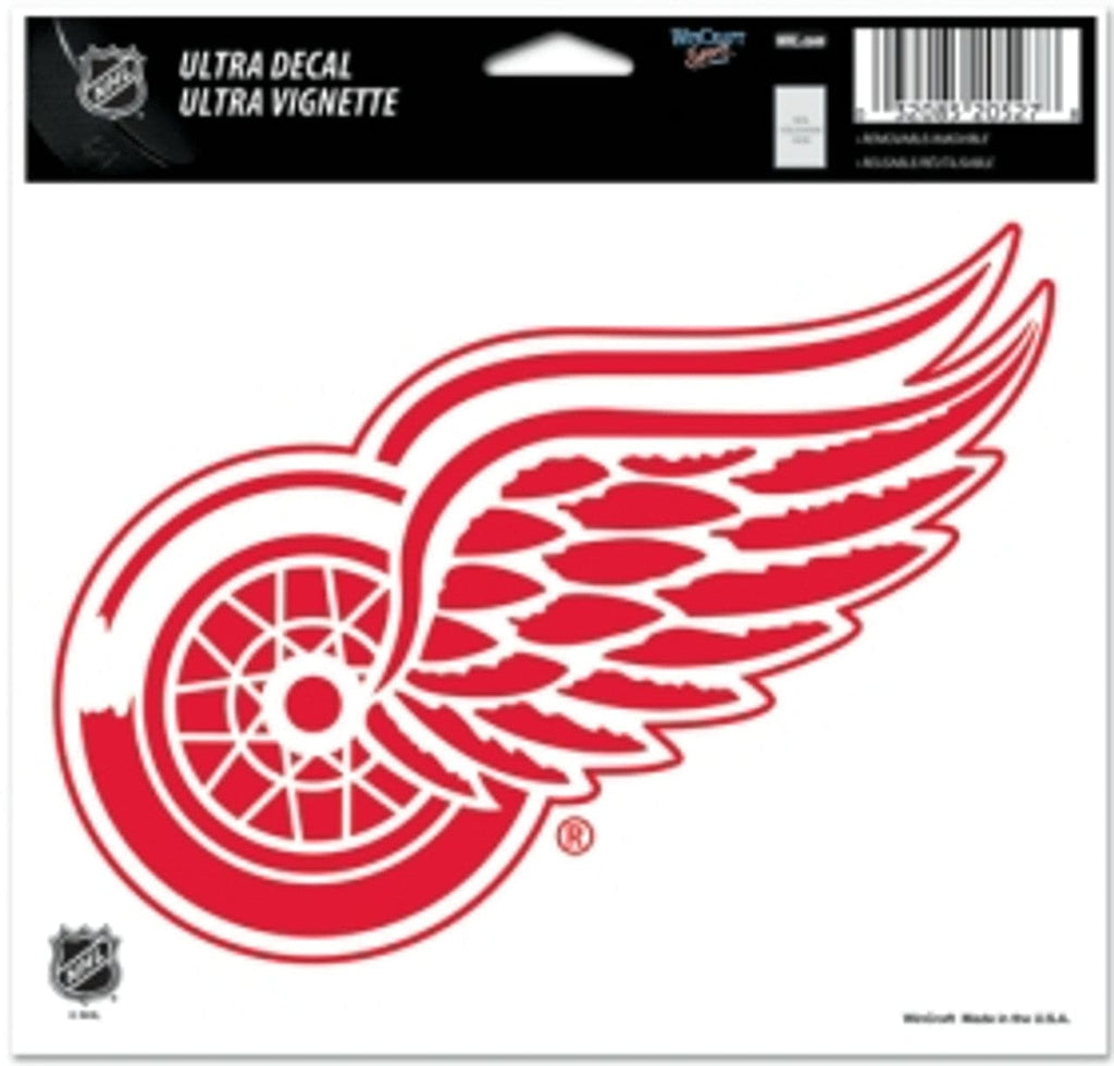 Decal 5x6 Multi Use Color Detroit Red Wings Decal 5x6 Ultra Color 032085205261