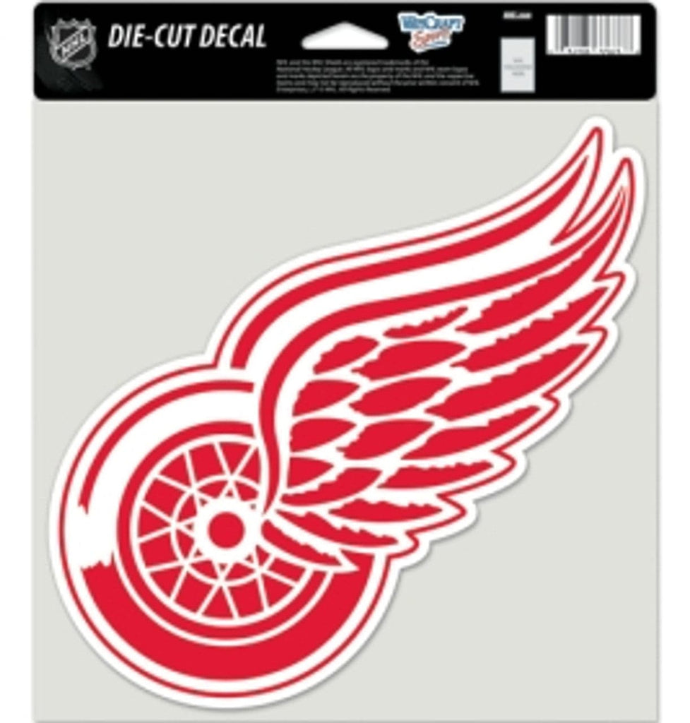 Decal 8x8 Perfect Cut Color Detroit Red Wings Decal 8x8 Die Cut Color 032085900272
