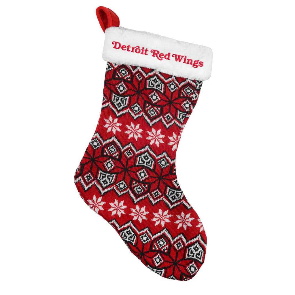 Holidays Detroit Red Wings Knit Holiday Stocking - 2015 889345208223