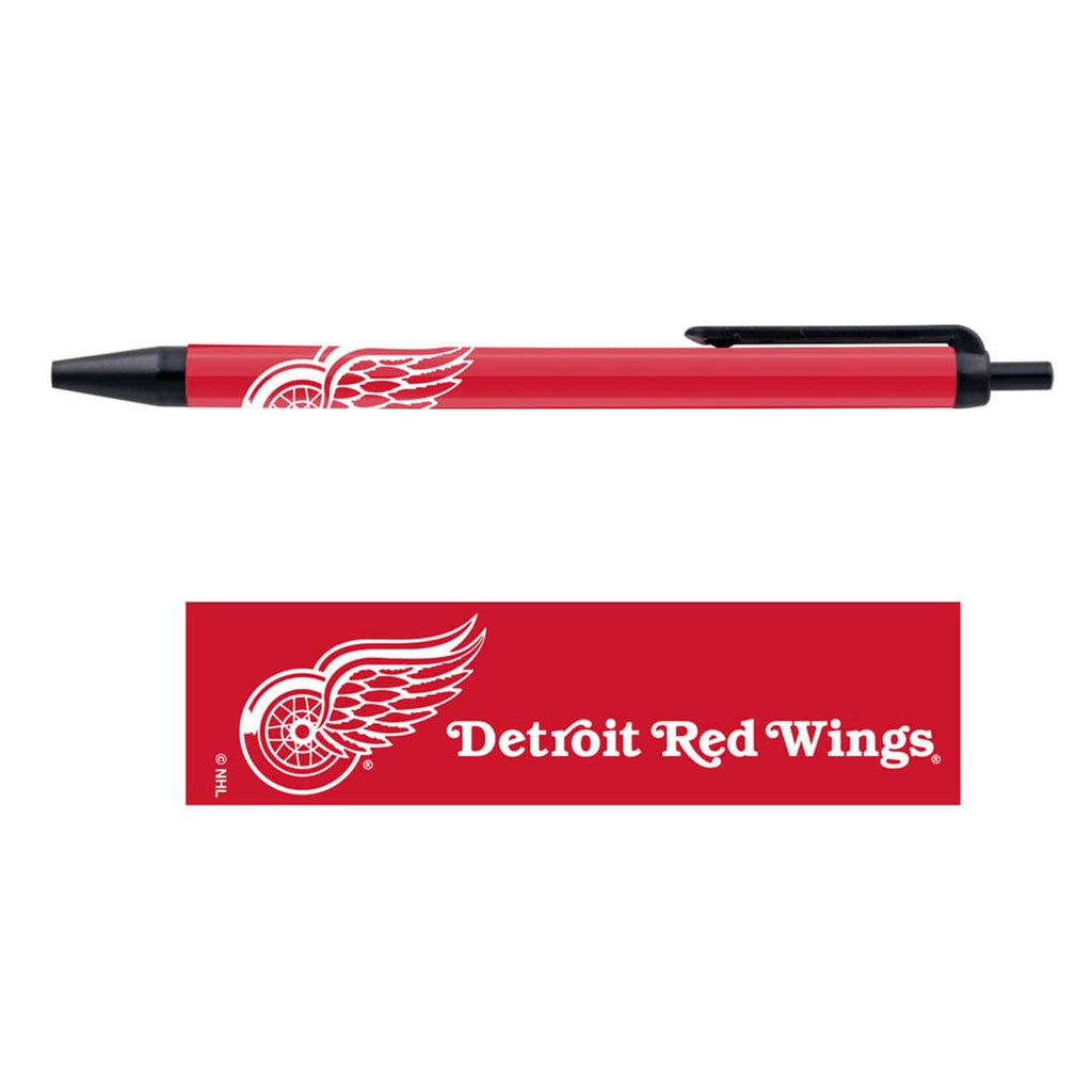 Pens Click Style 5 Pack Detroit Red Wings Pens 5 Pack 032085670076