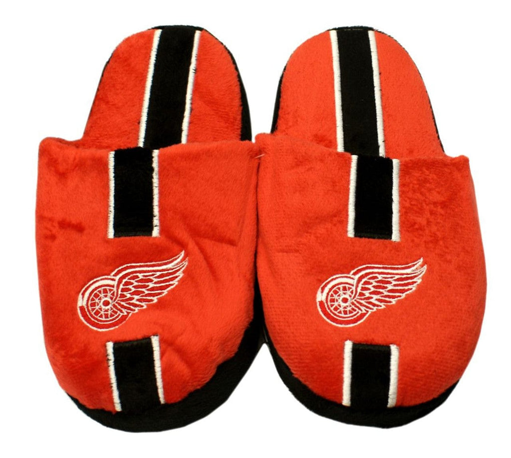 Detroit Red Wings Detroit Red Wings Slippers - Youth 8-16 Stripe (12 pc case) CO 884966238079