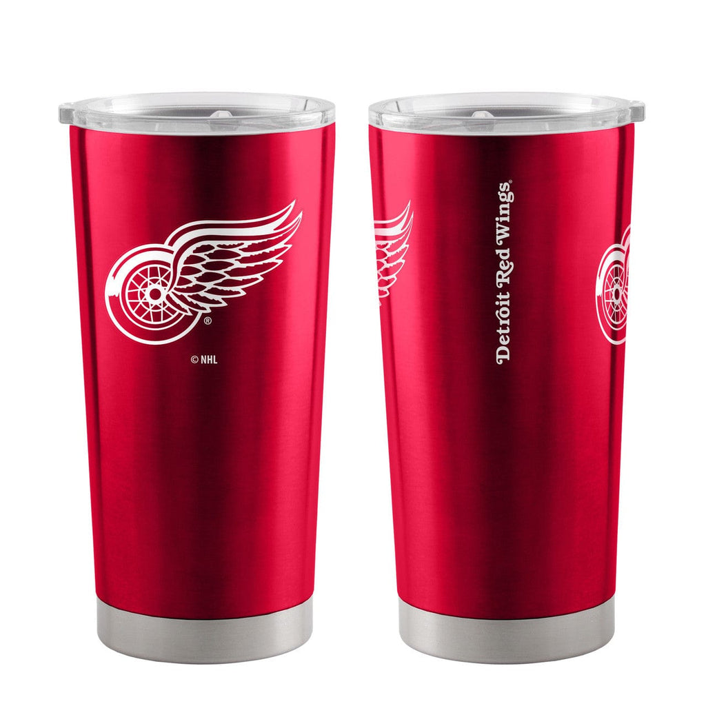 Drink Tumbler Steel 20 Detroit Red Wings Travel Tumbler 20oz Ultra Red - Special Order 888860518633