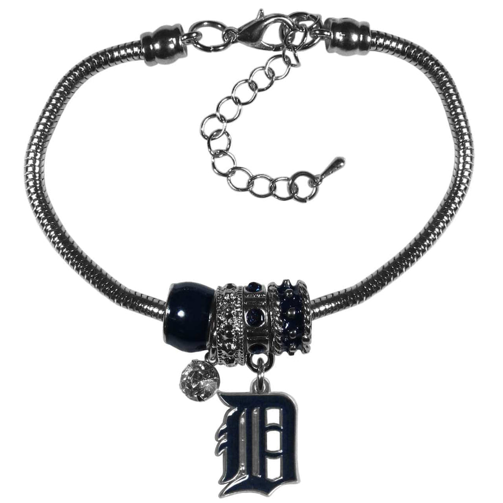 Detroit Tigers Detroit Tigers Bracelet Euro Bead Style CO 754603659065