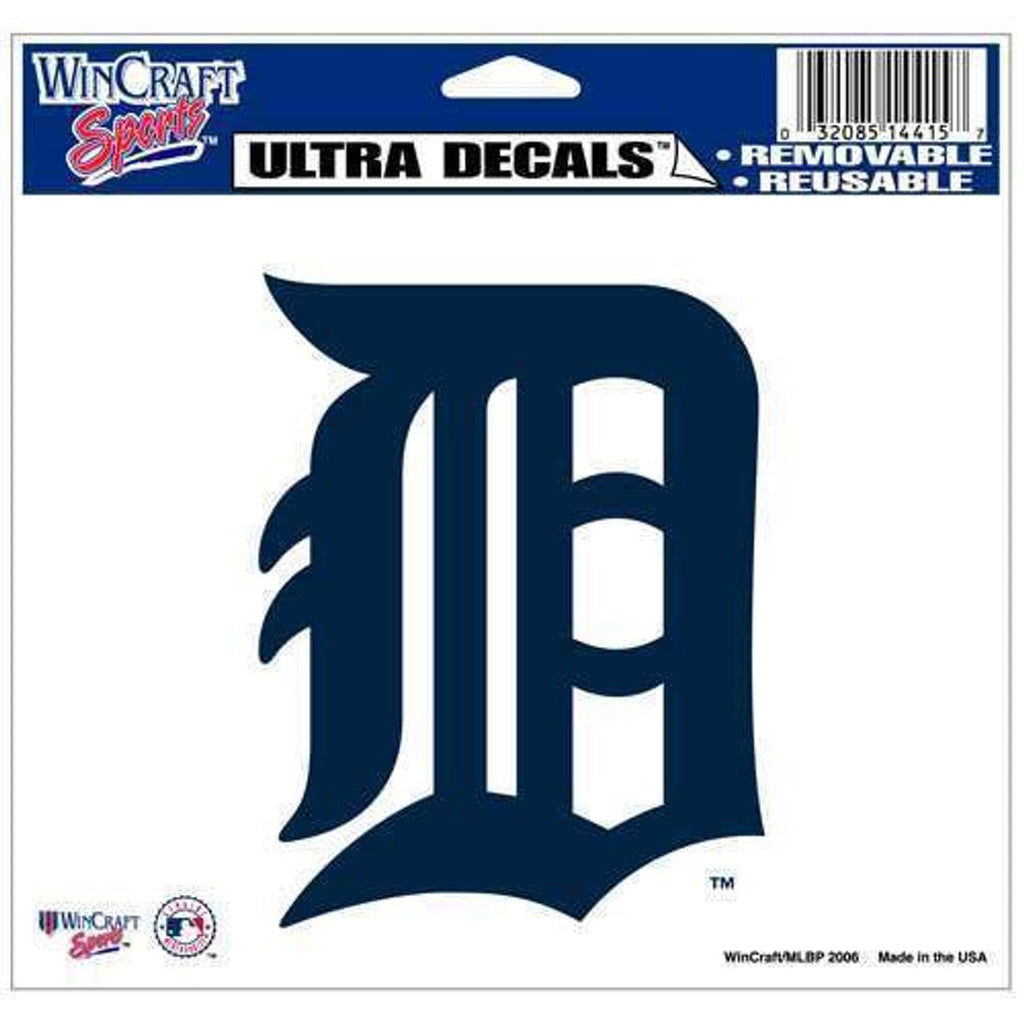 Decal 5x6 Multi Use Color Detroit Tigers Decal 5x6 Multi Use Color 032085280923